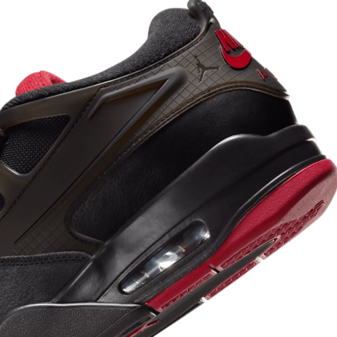 Air Jordan 4 RM Men's Shoes Black/Red – FQ7939-060