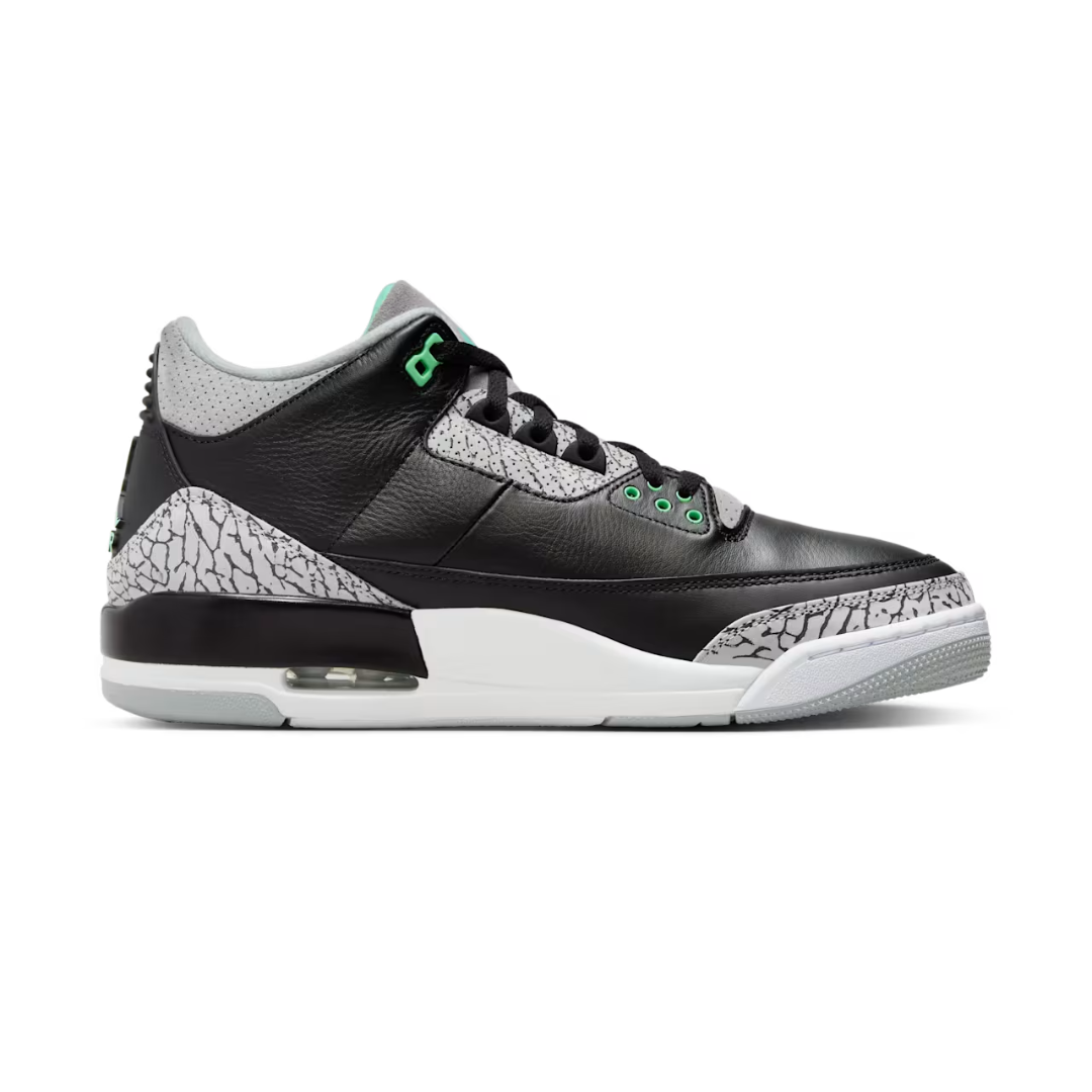 Air Jordan 3 Green Glow Men's Basketball Shoes CT8532-031