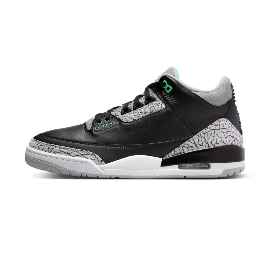 Air Jordan 3 Green Glow Men's Basketball Shoes CT8532-031