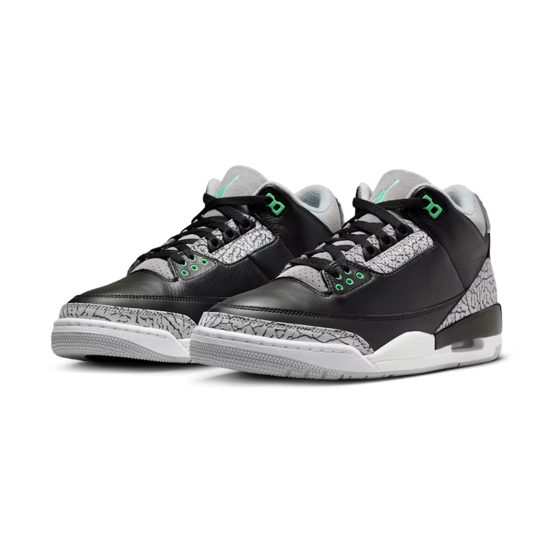 Air Jordan 3 Green Glow Men's Basketball Shoes CT8532-031