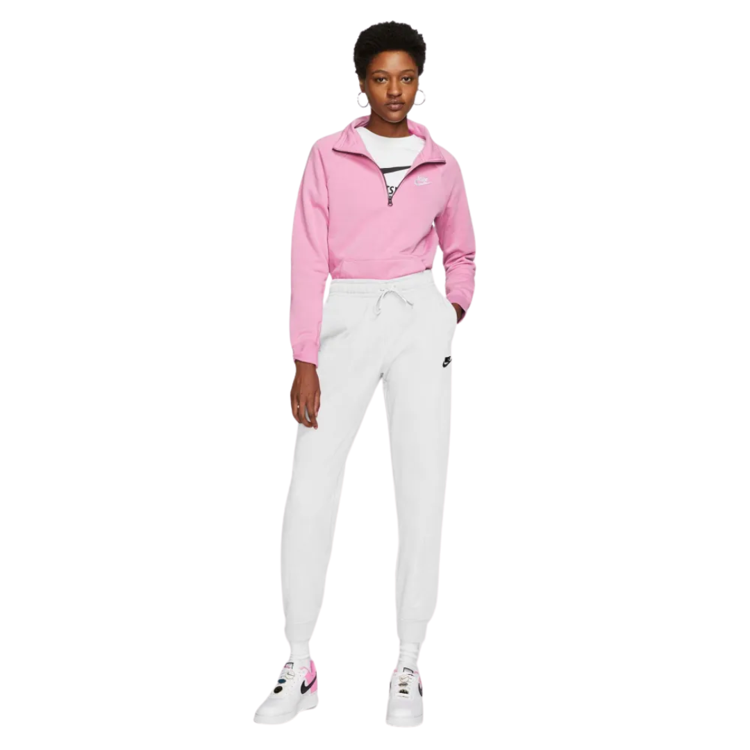 Nike Women's Sportswear Club Fleece White Pants