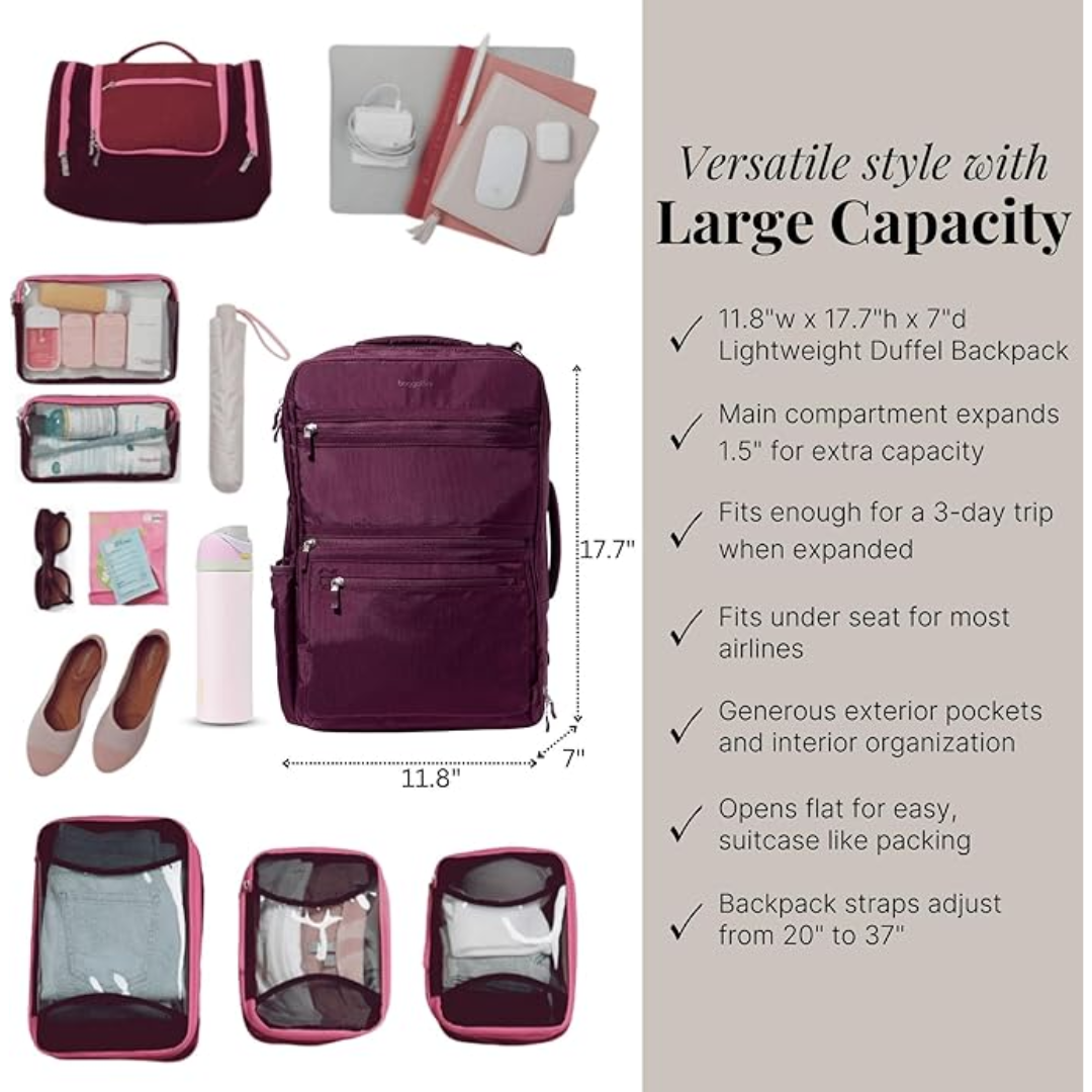 Baggallini Modern Convertible Travel Backpack – CBD847B1079