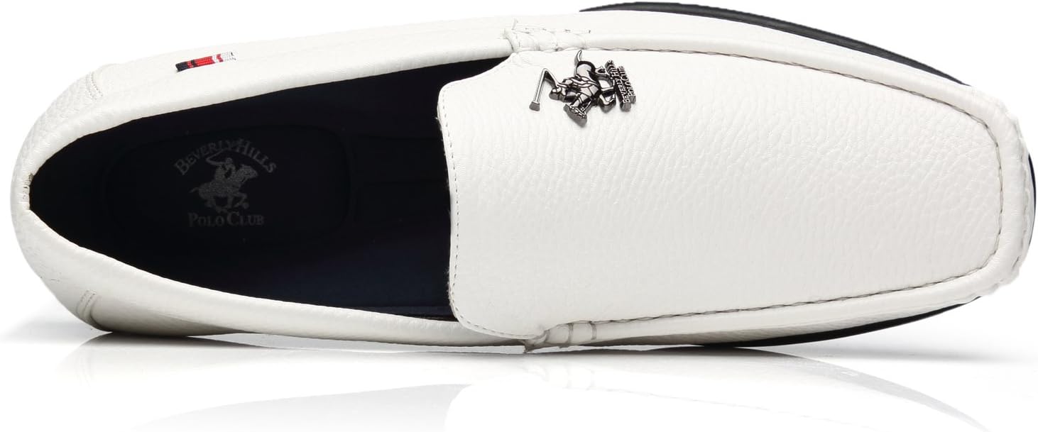 Mocasines blancos Edwin de Beverly Hill US Polo