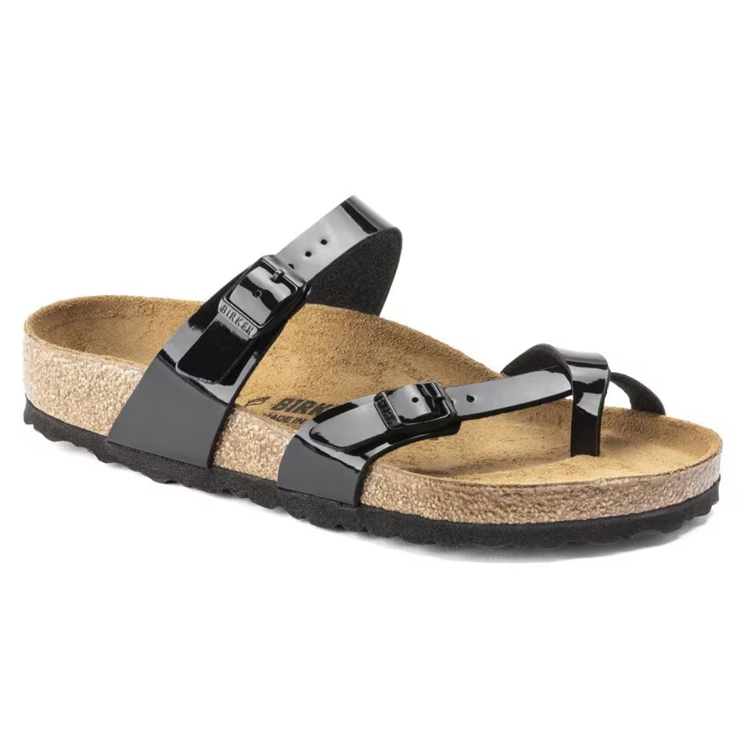 Birkenstock Women's Mayari Birko-Flor Patent - Black Patent
