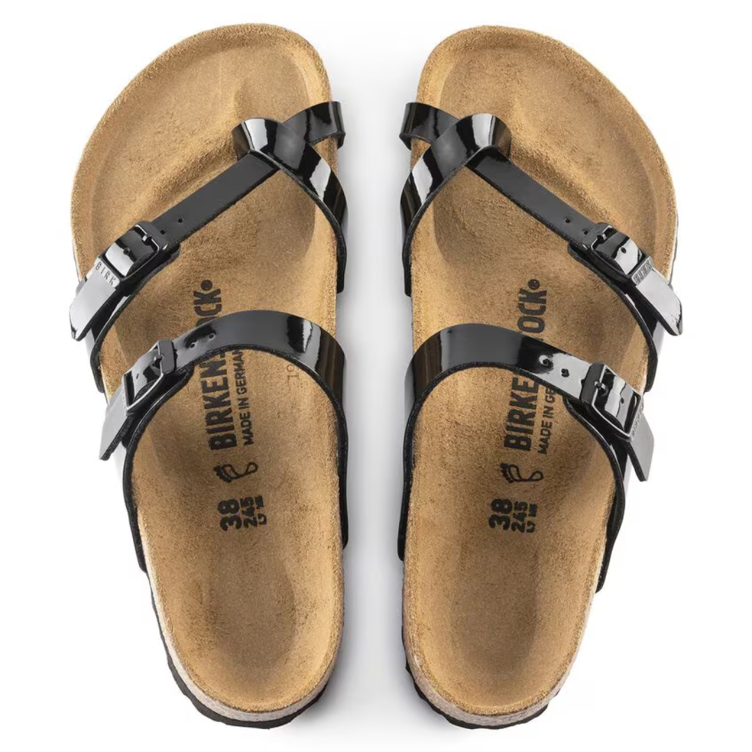Birkenstock Women's Mayari Birko-Flor Patent - Black Patent