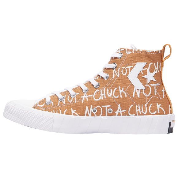 Converse Untitl3d Hi Golden Tan White Sneakers