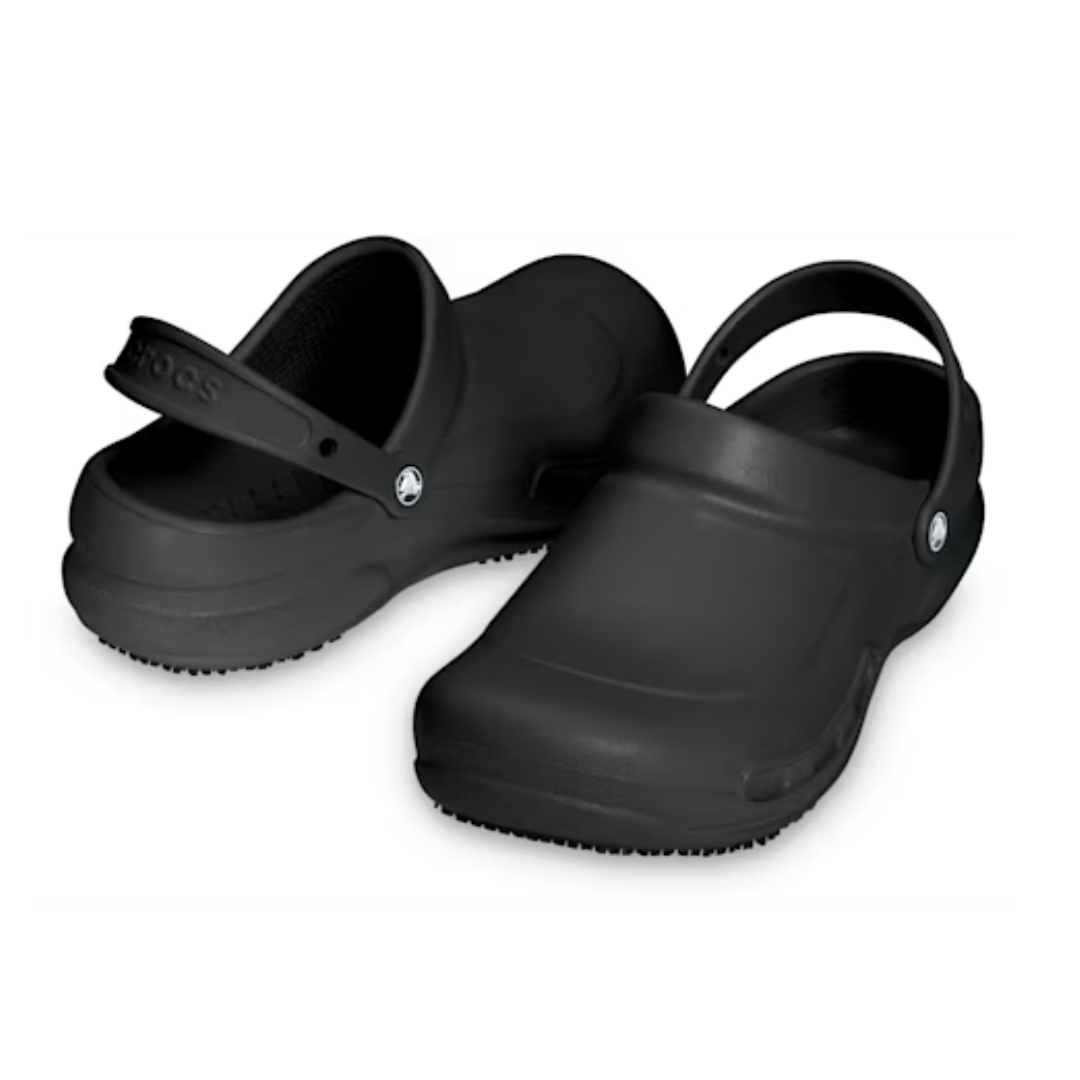 Crocs Men’s Bistro Work Clog – Black 10075-001