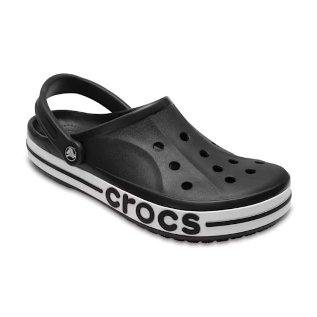 Crocs Women's Bayaband Clog – Black/White 205089