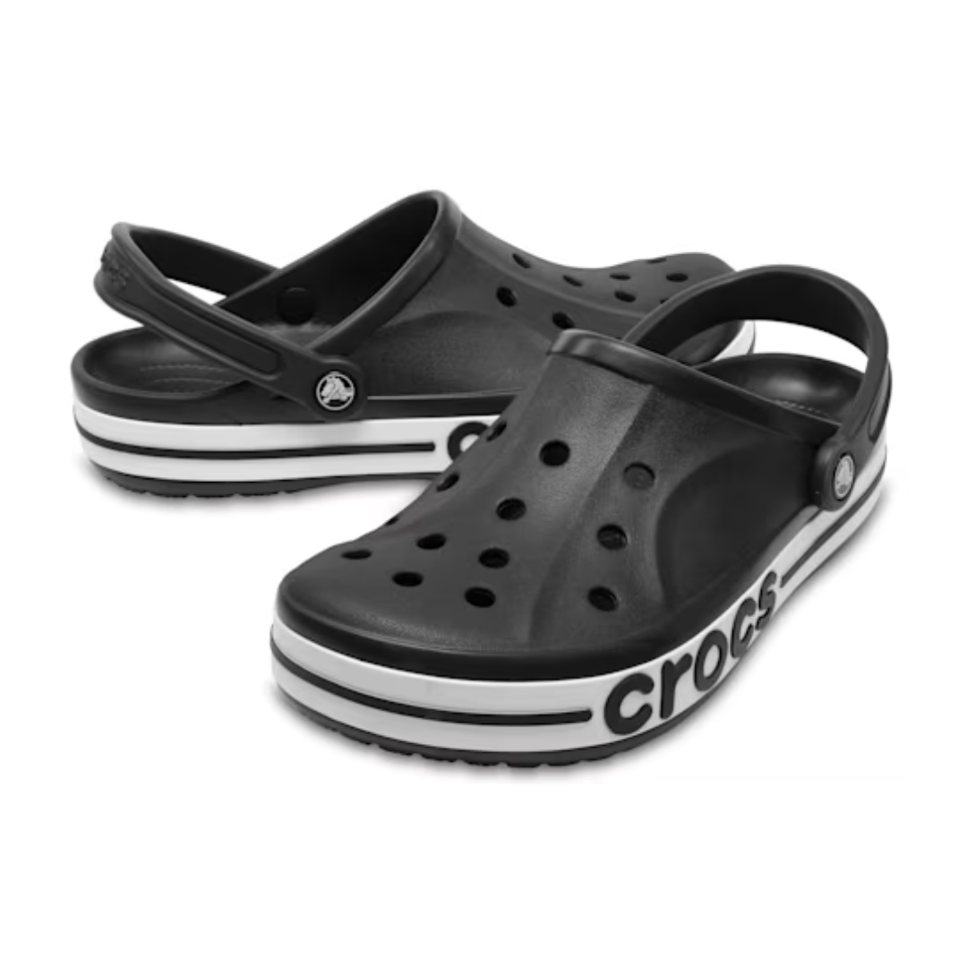 Crocs Women's Bayaband Clog – Black/White 205089