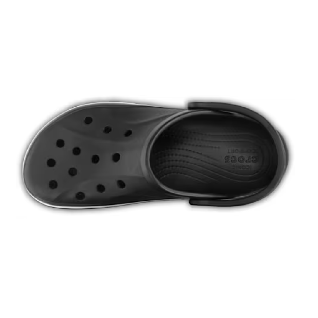 Crocs Women's Bayaband Clog – Black/White 205089