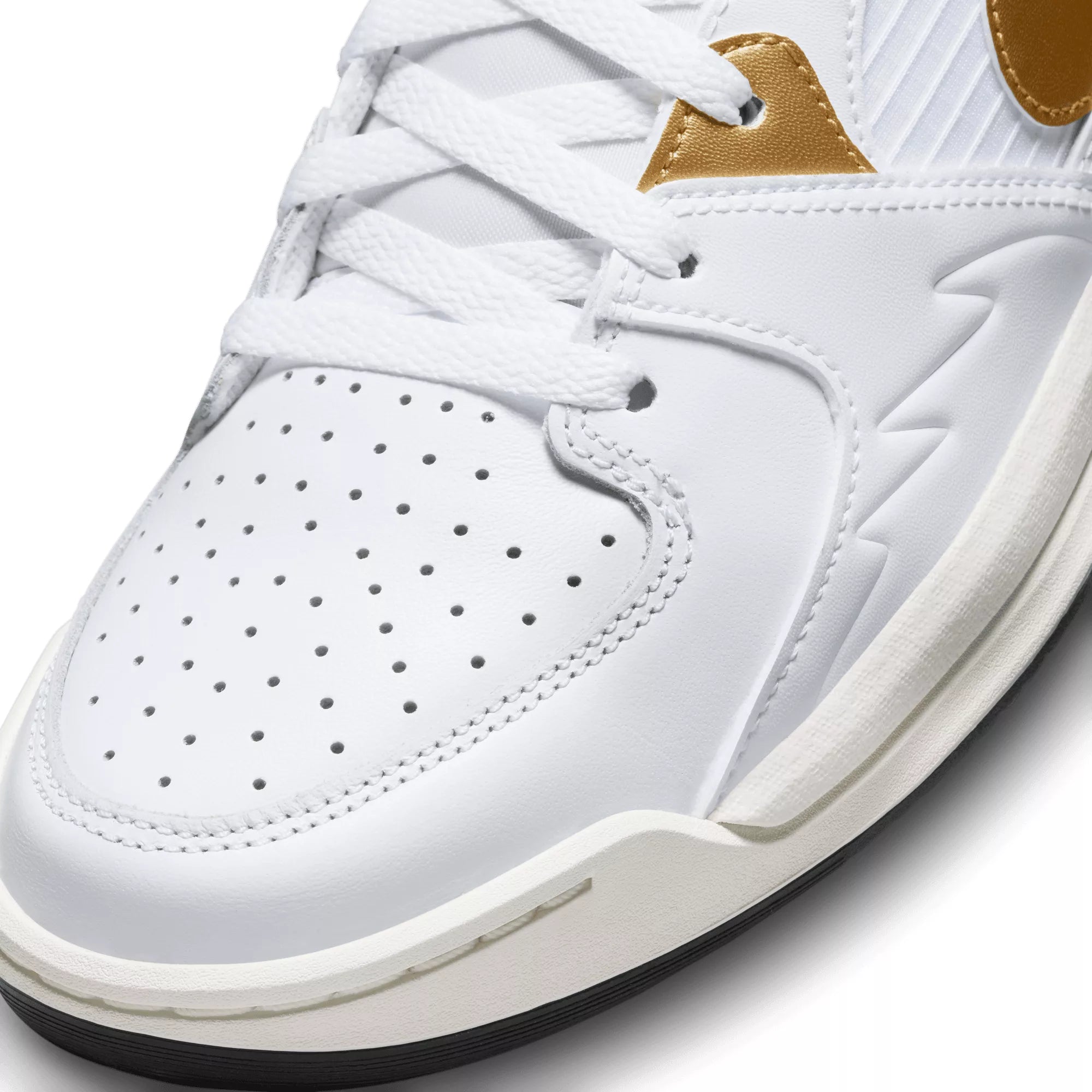Jordan Men's Stadium 90 DX4397-170 White/Metallic Gold-Black-Sail
