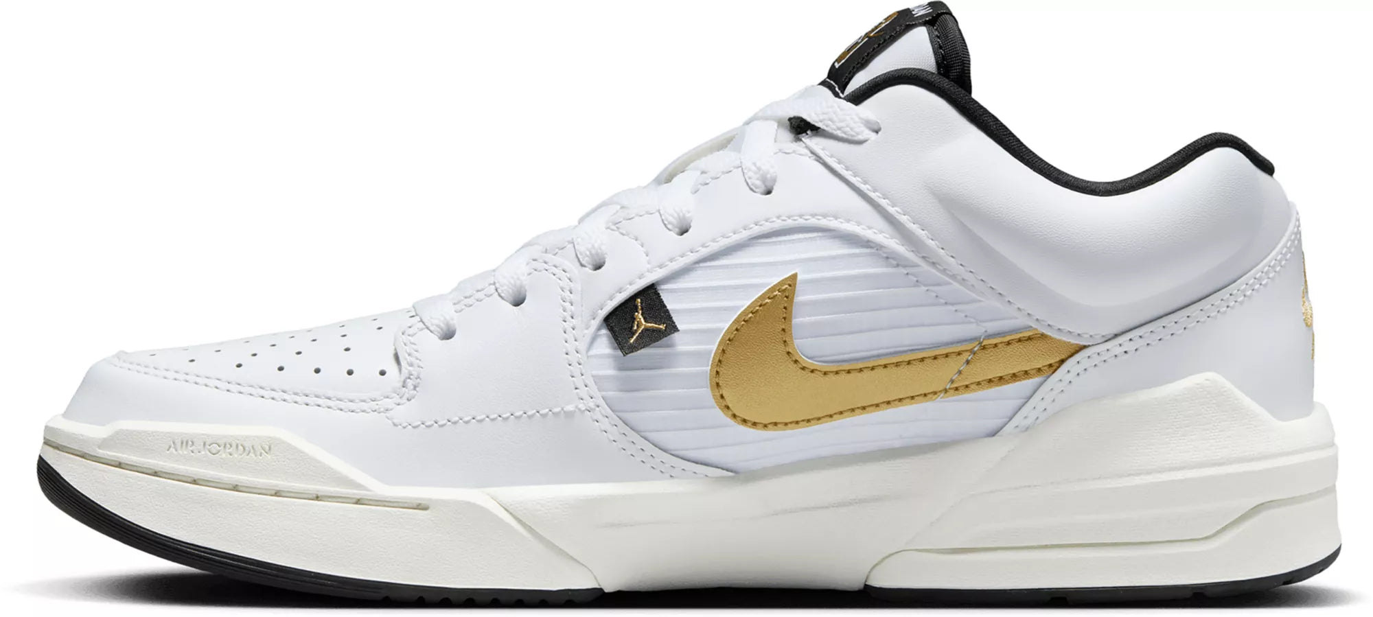 Jordan Men's Stadium 90 DX4397-170 Blanco/Dorado metalizado-Negro-Vela 