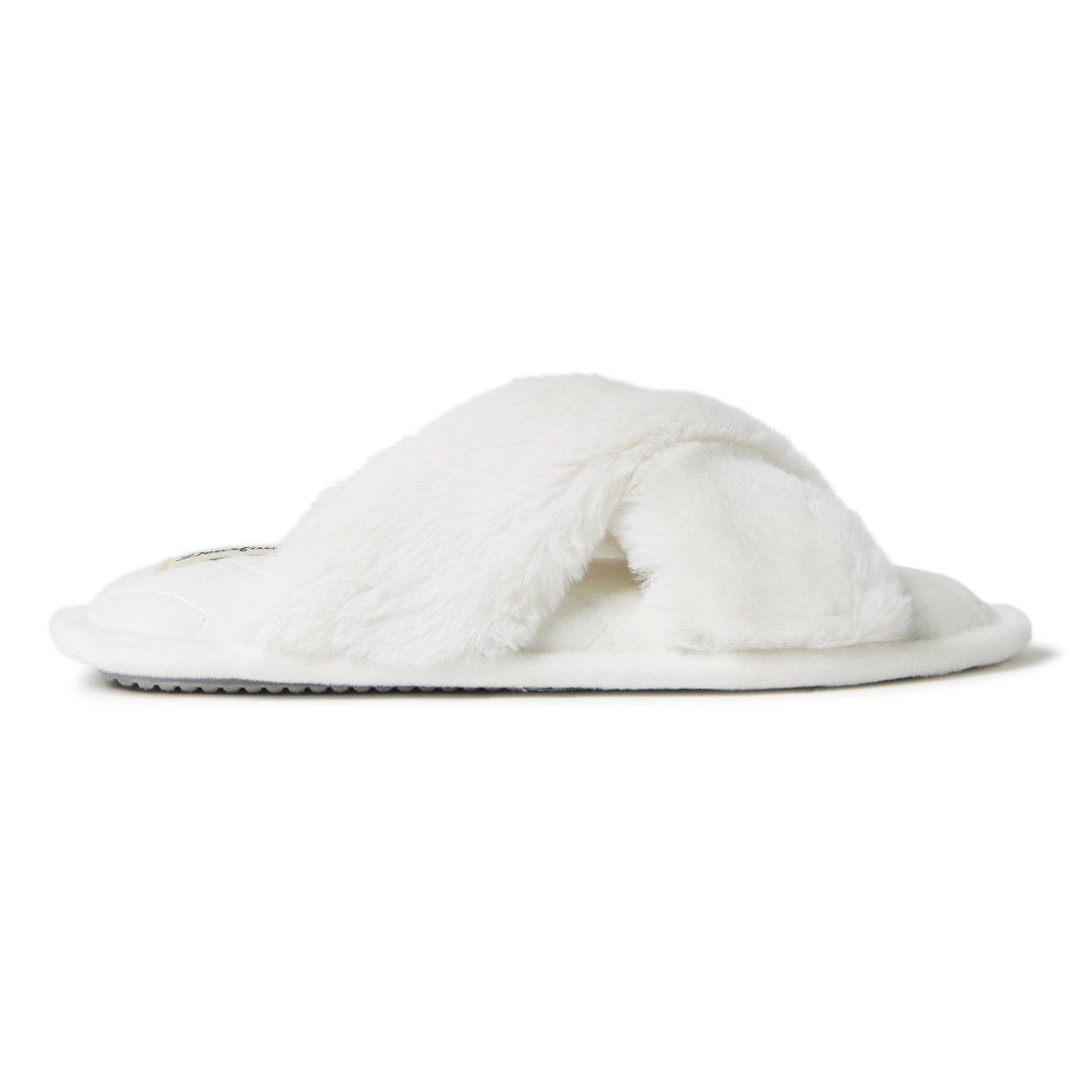 Dearfoams Women's Warm Cozy Slippers Muslin Itm.1529293