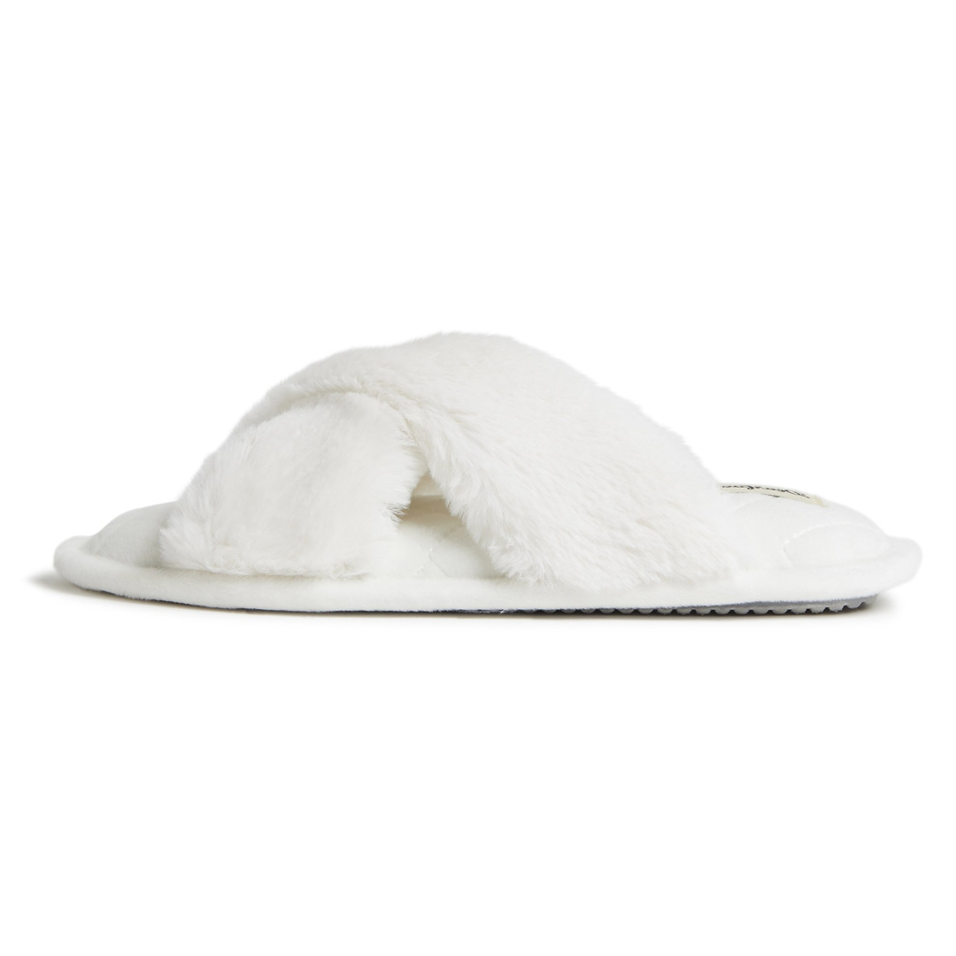 Dearfoams Women's Warm Cozy Slippers Muslin Itm.1529293