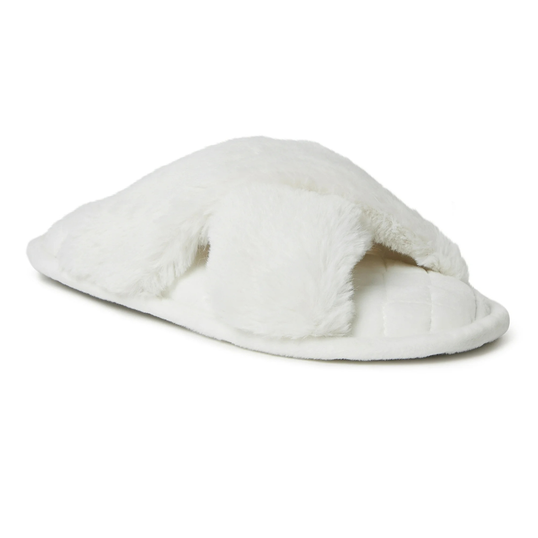 Dearfoams Women's Warm Cozy Slippers Muslin Itm.1529293