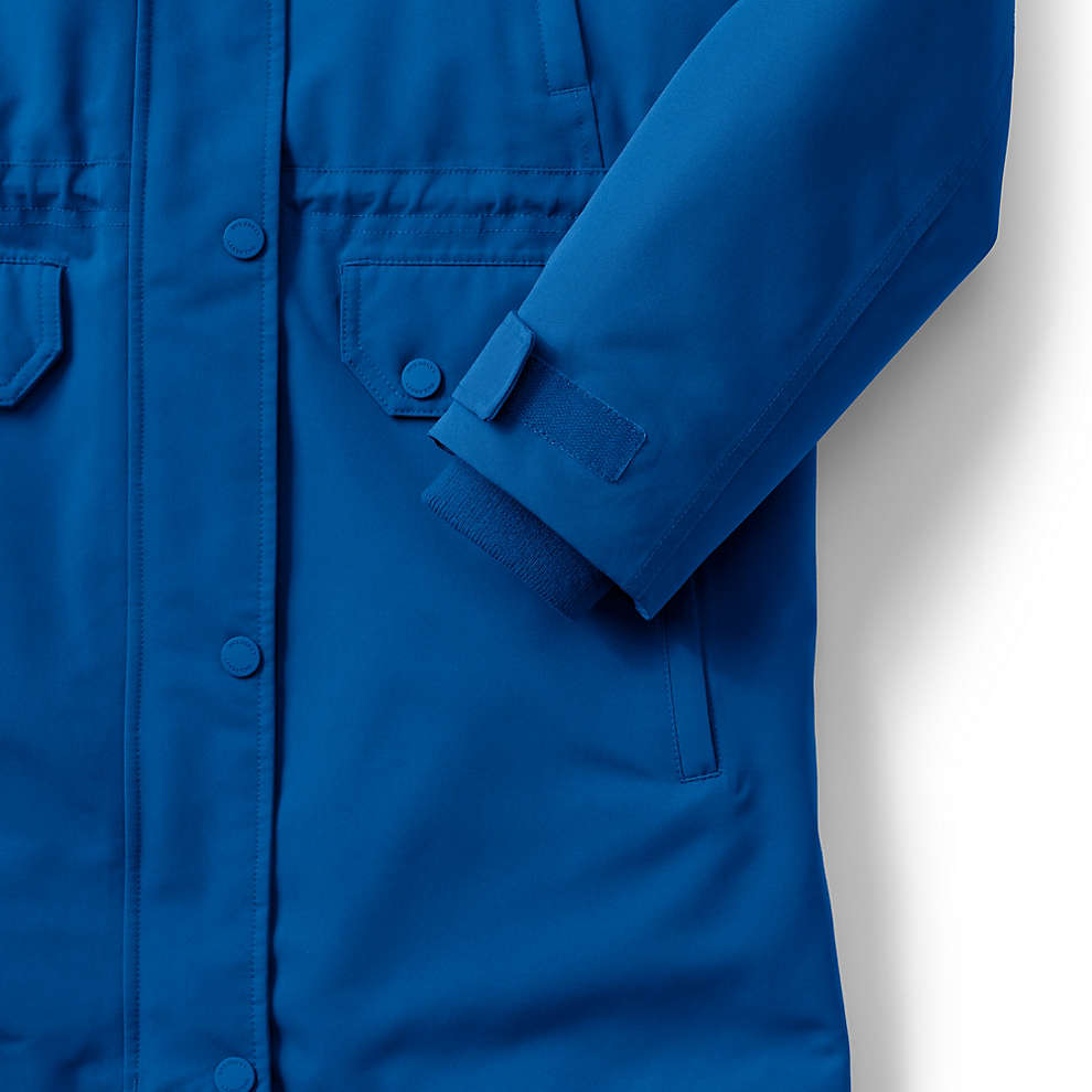 Parka d'hiver imperméable en duvet pour femme Expedition de Lands' End Royal Cobalt