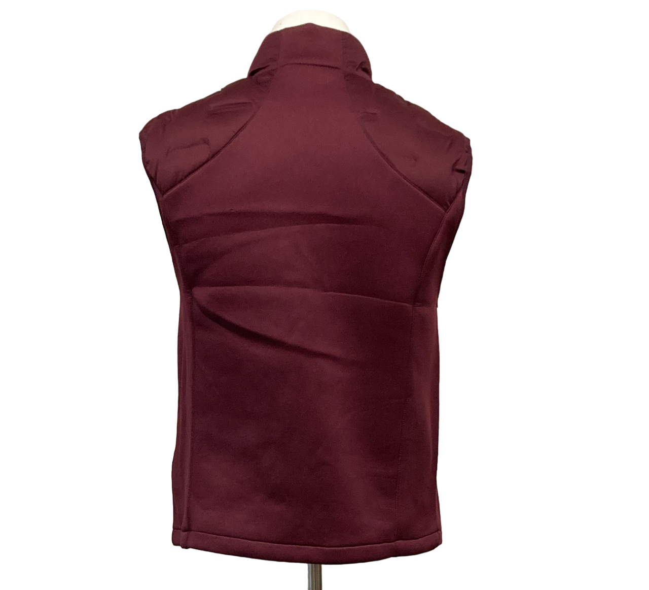 North End Men's Vest Maroon