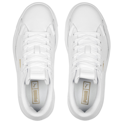 Puma Lajla Women's Leather White Sneakers