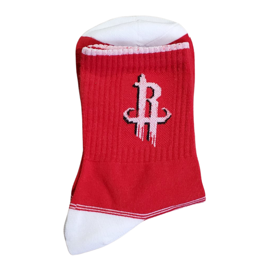 Unisex Basketball Socks Rockets Single Pair