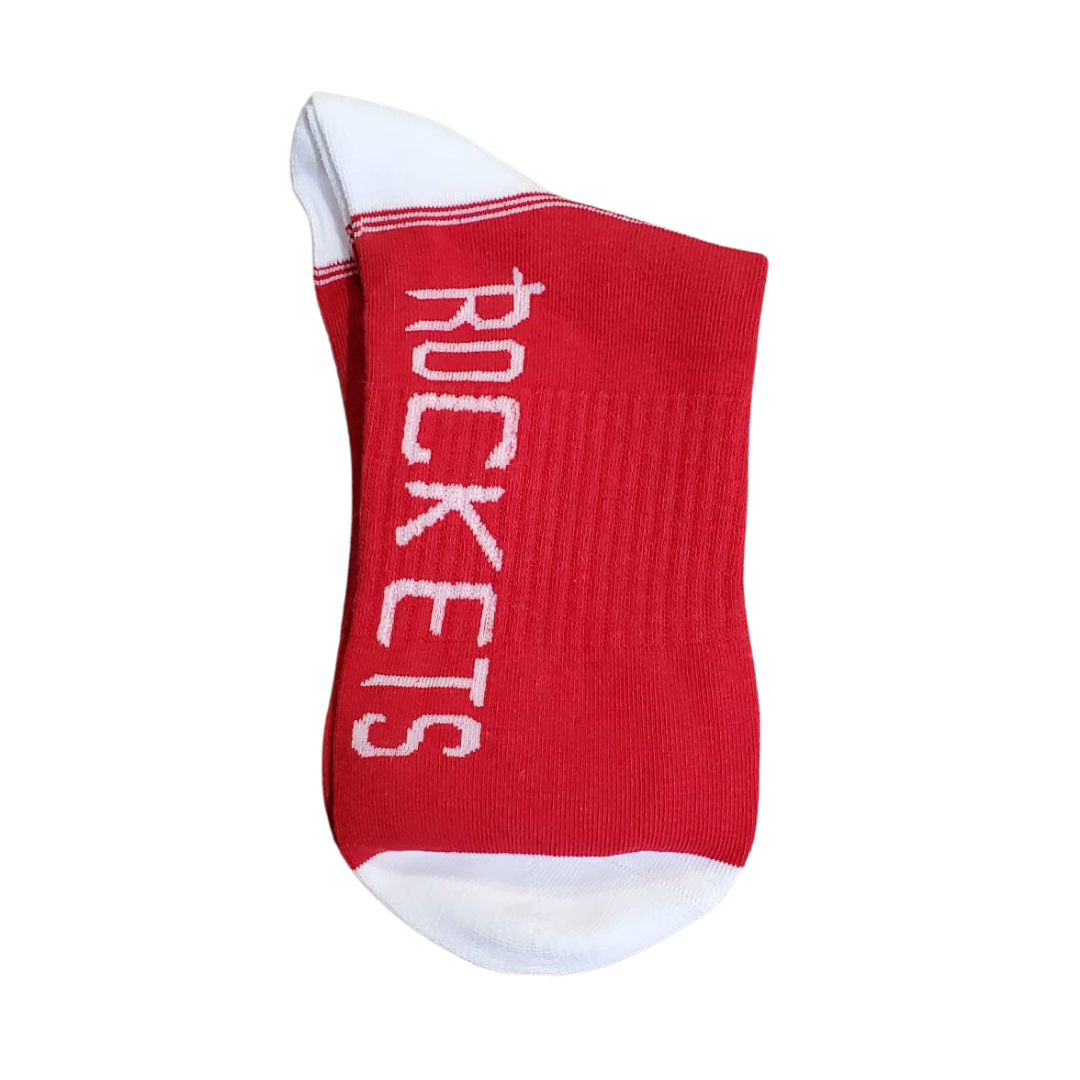 Unisex Basketball Socks Rockets Single Pair