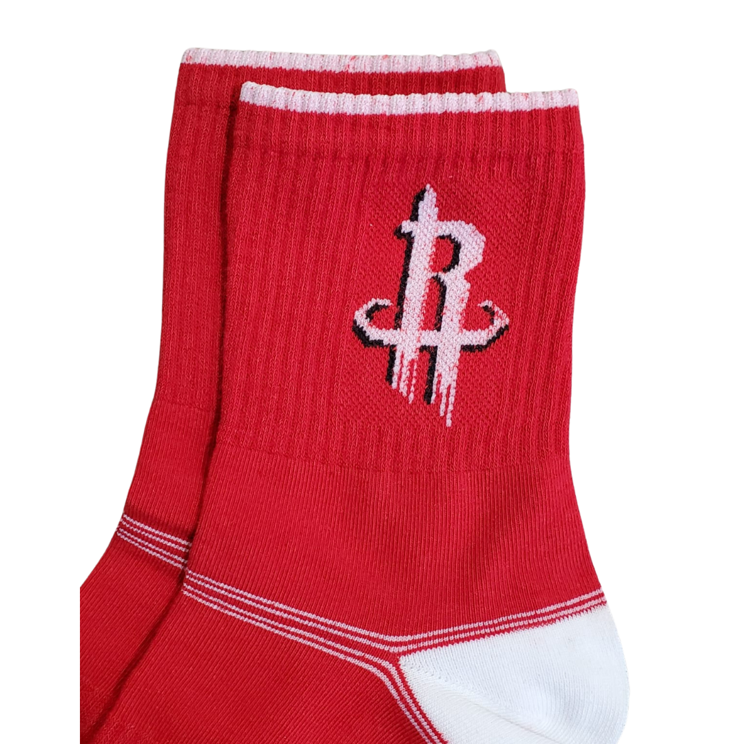 Unisex Basketball Socks Rockets Single Pair