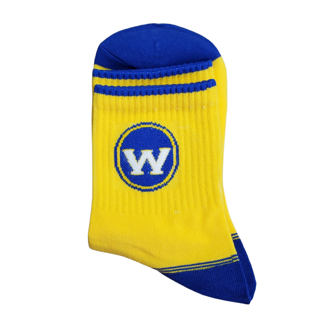 Warriors Unisex Basketball Socks Single Pair