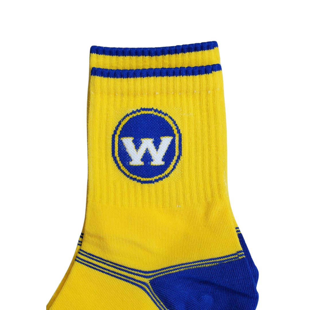 Warriors Unisex Basketball Socks Single Pair