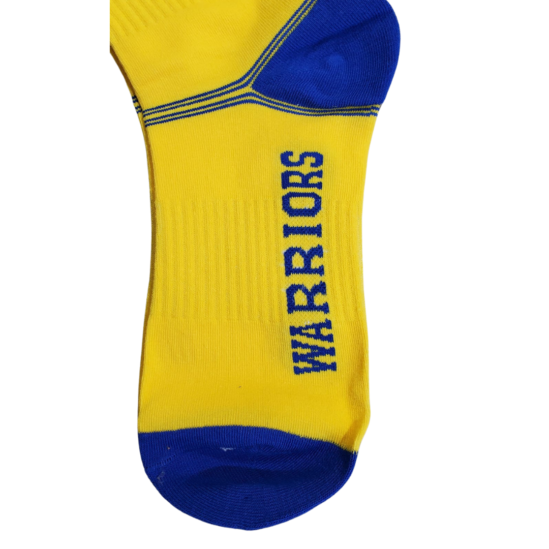 Chaussettes de basket-ball unisexes Lakers Paire simple 