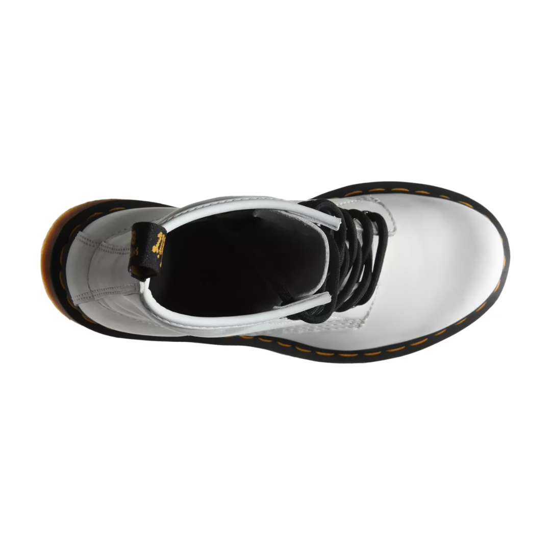 Dr. Martens Women’s 1460 8-Eye Leather Combat Boots – White