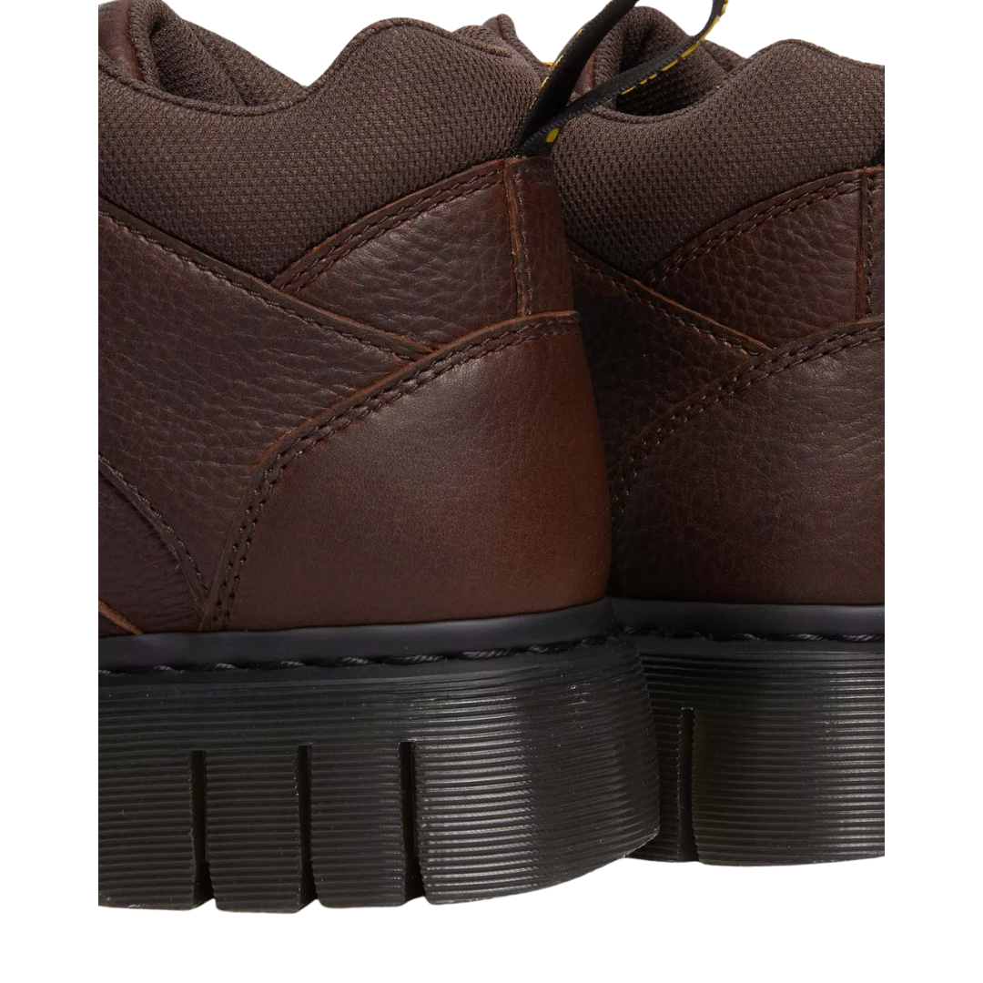 Dr. Martens Woodard Grizzly Leather Low Casual Boots – Brown 31045201