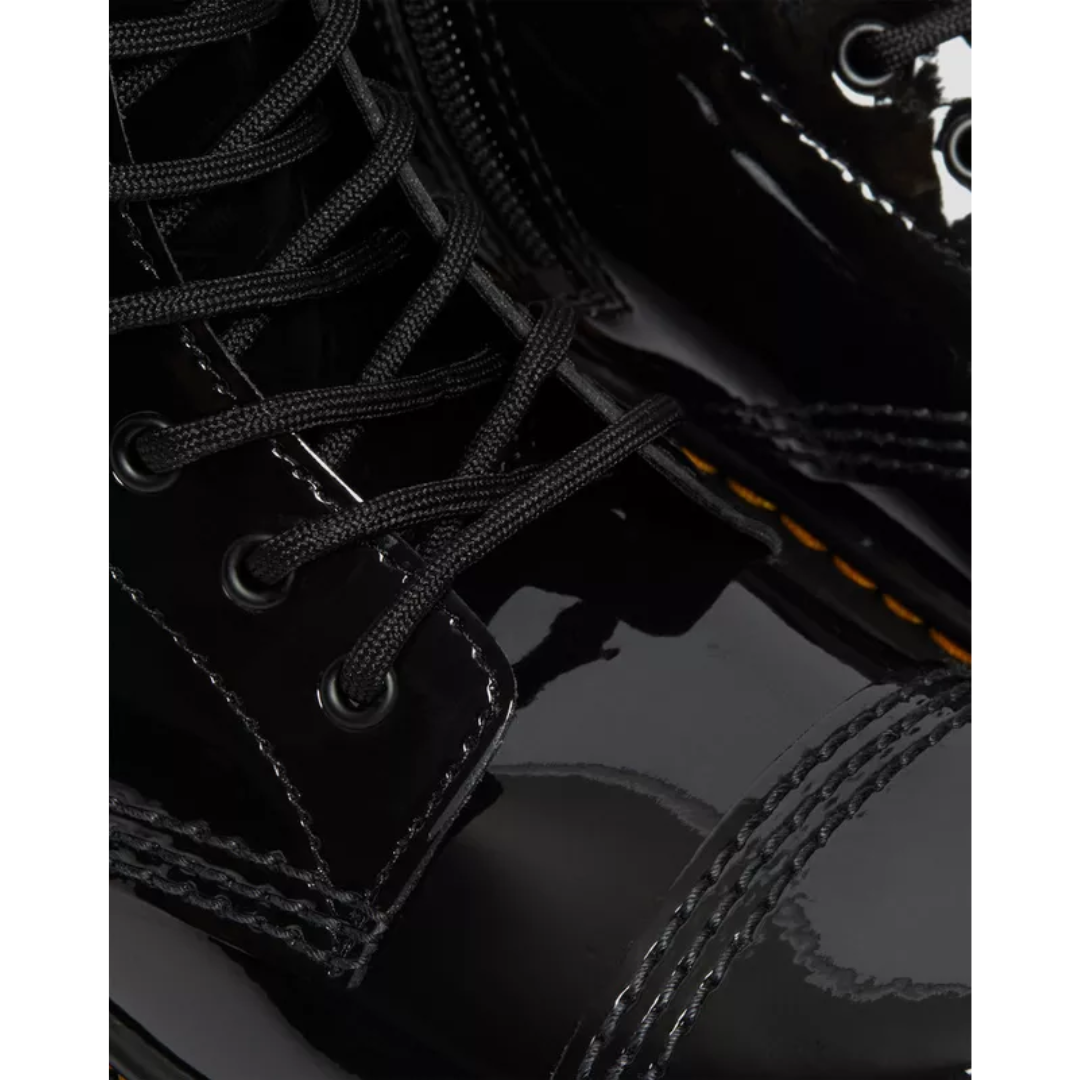 Dr. Martens Youth Sinclair Bex Patent Leather Boots – Black