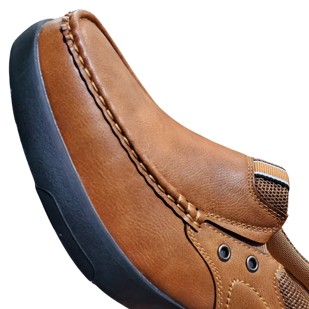 Dream Seek Men's Loafers Brown Leather