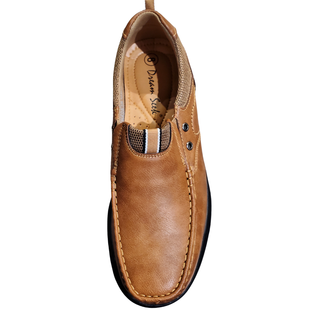 Dream Seek Men's Loafers Brown Leather