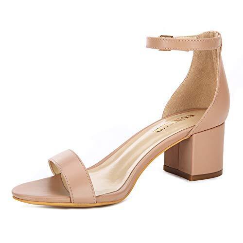 Chaussures à bout ouvert beiges Eunicer