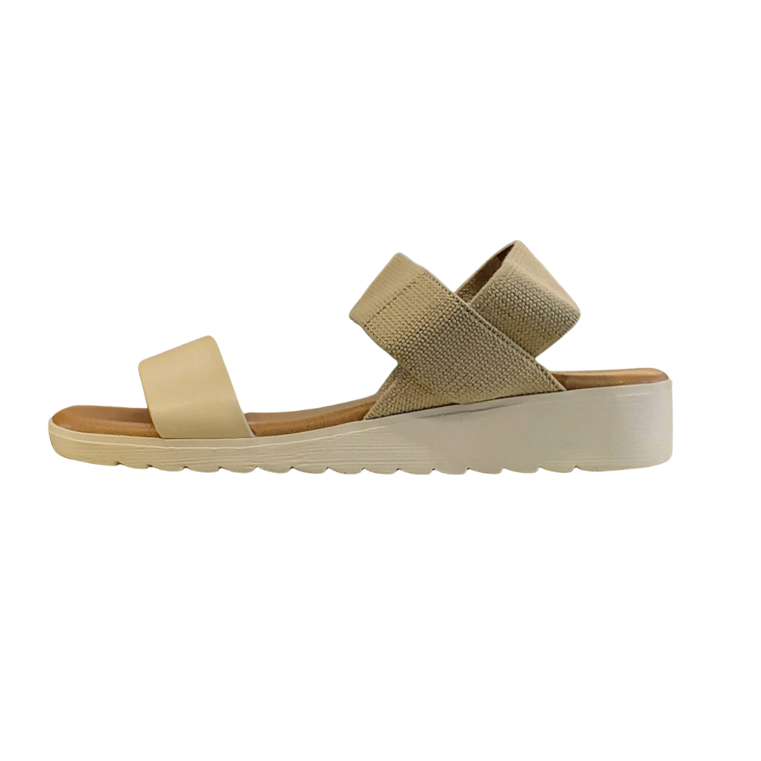 Kensie Women's Everlee Strap Sandal Tan