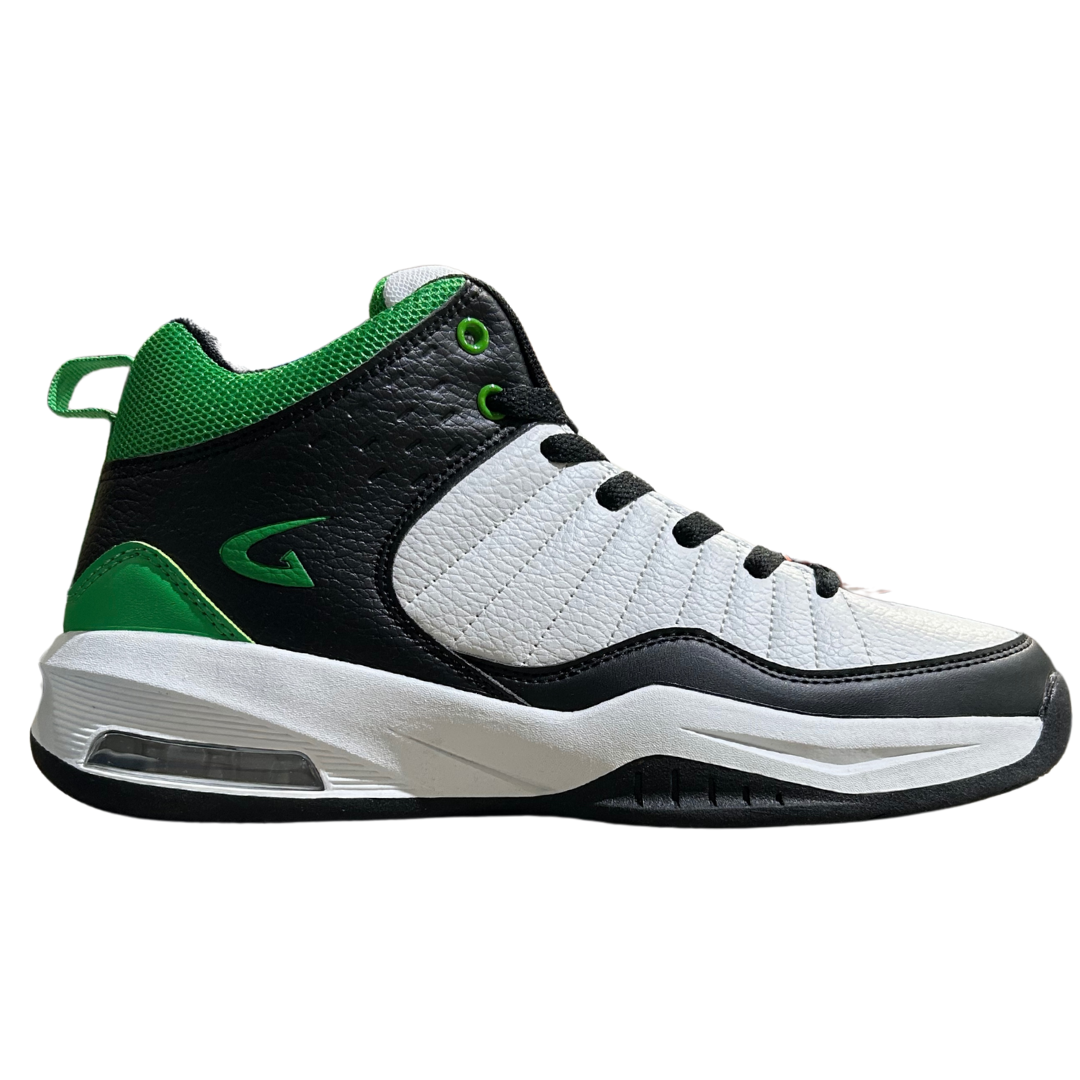 Geers Men's High-Top Sneaker Green D5077