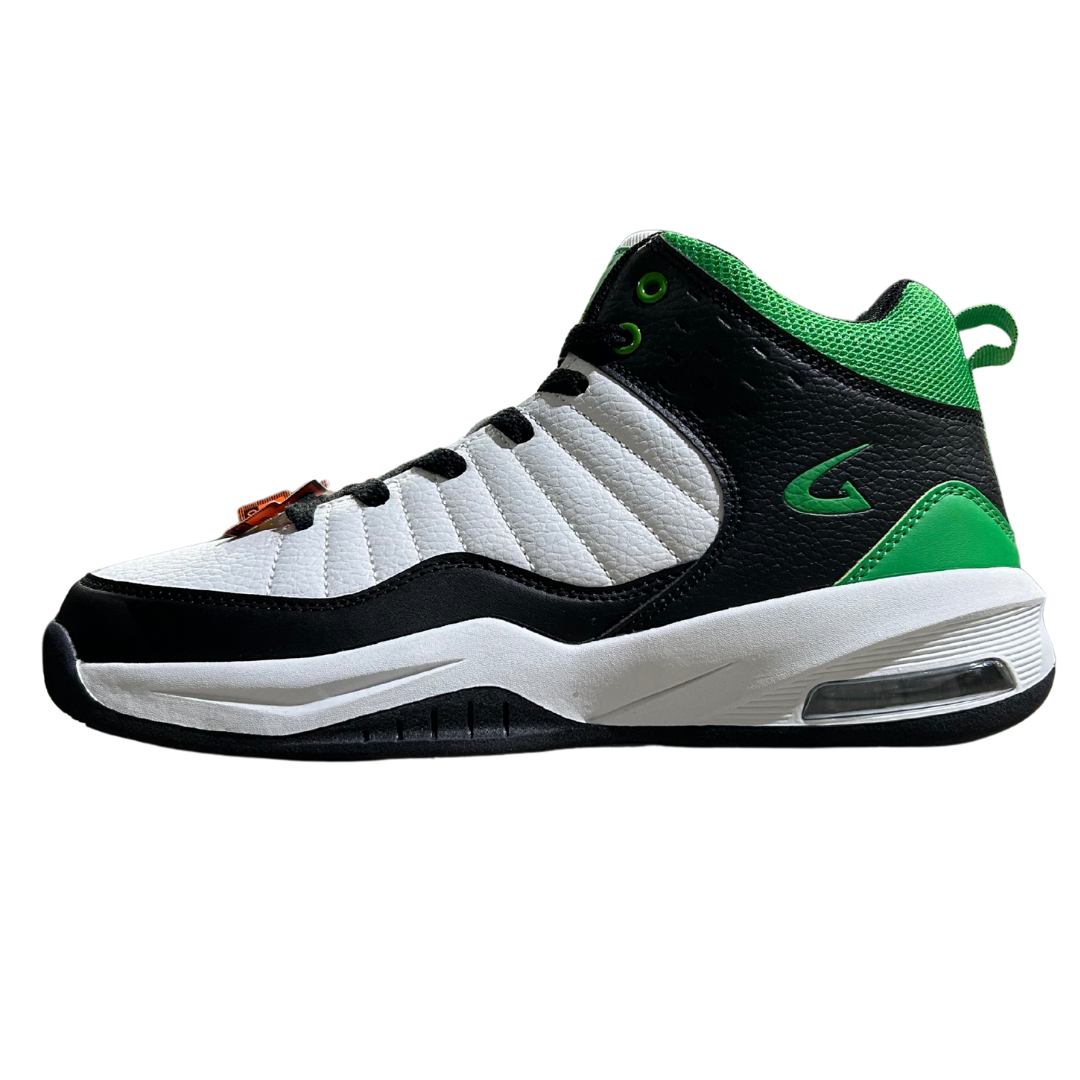 Geers Men's High-Top Sneaker Green D5077