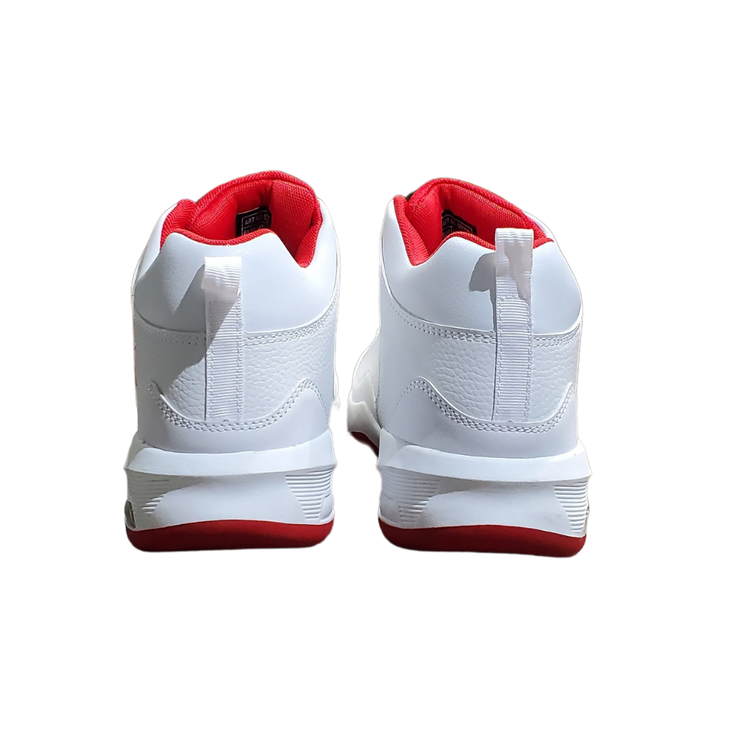 Geers Men's High-Top Sneaker White