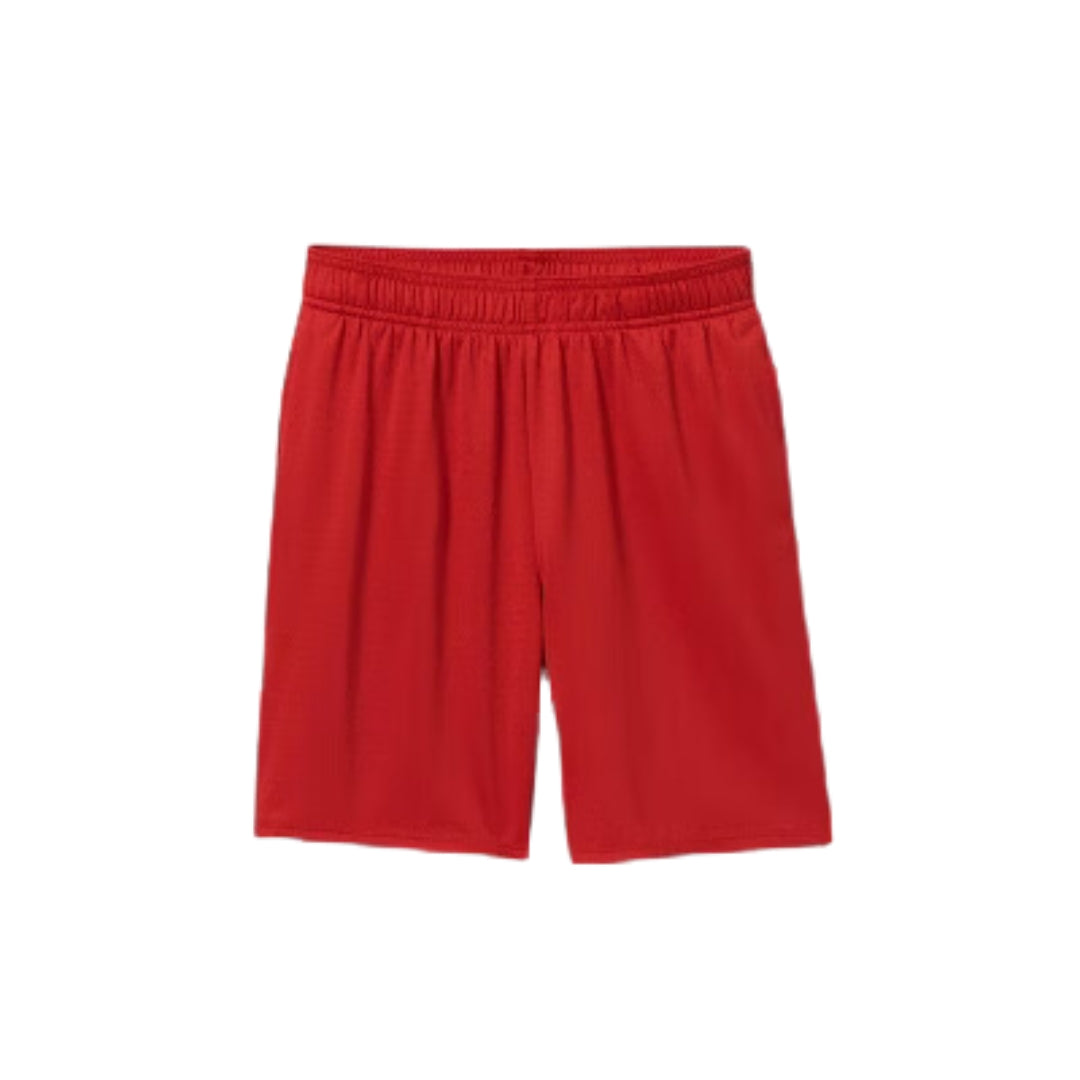 Pack de 2 pantalones cortos de baloncesto para hombre, color rojo y negro, 602645249501