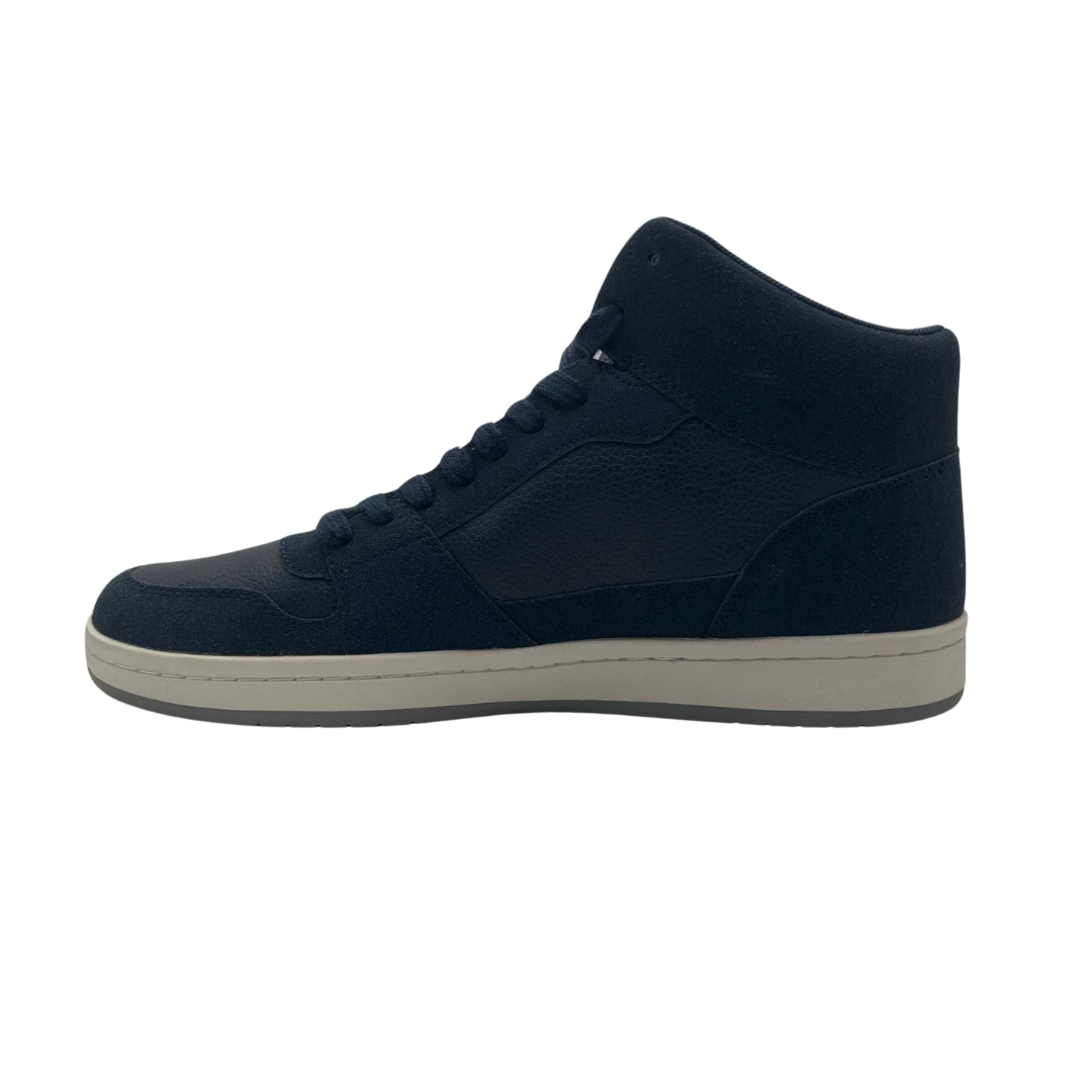 Guess - Zapato de caña alta para hombre, color azul marino - GMLYSSTOS-R