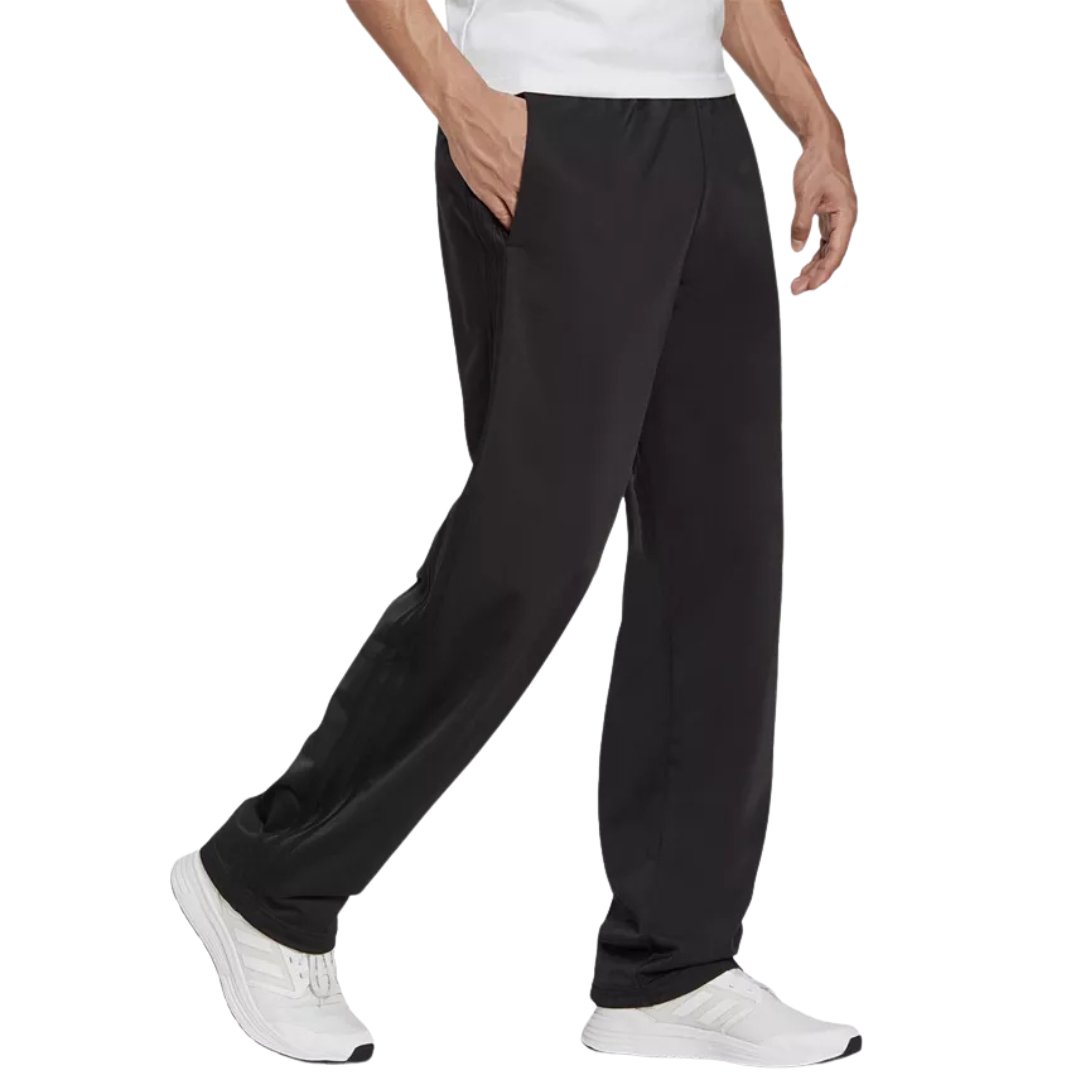 Adidas Men's Essentials Warm-Up Open Hem 3-Stripes Track Pants