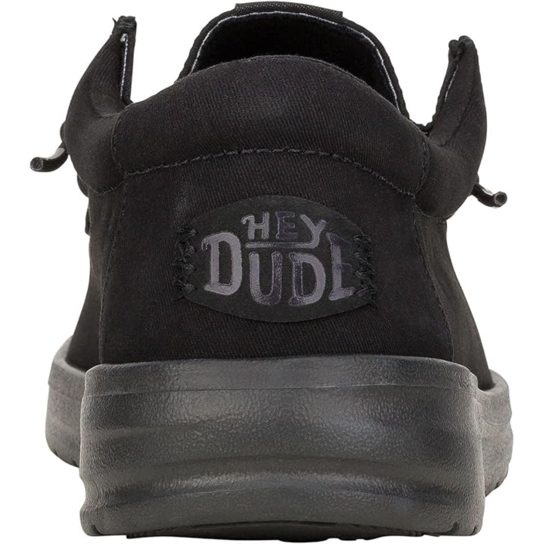 Hey Dude Men’s Wally Work Sneakers –Black 42698-0WC