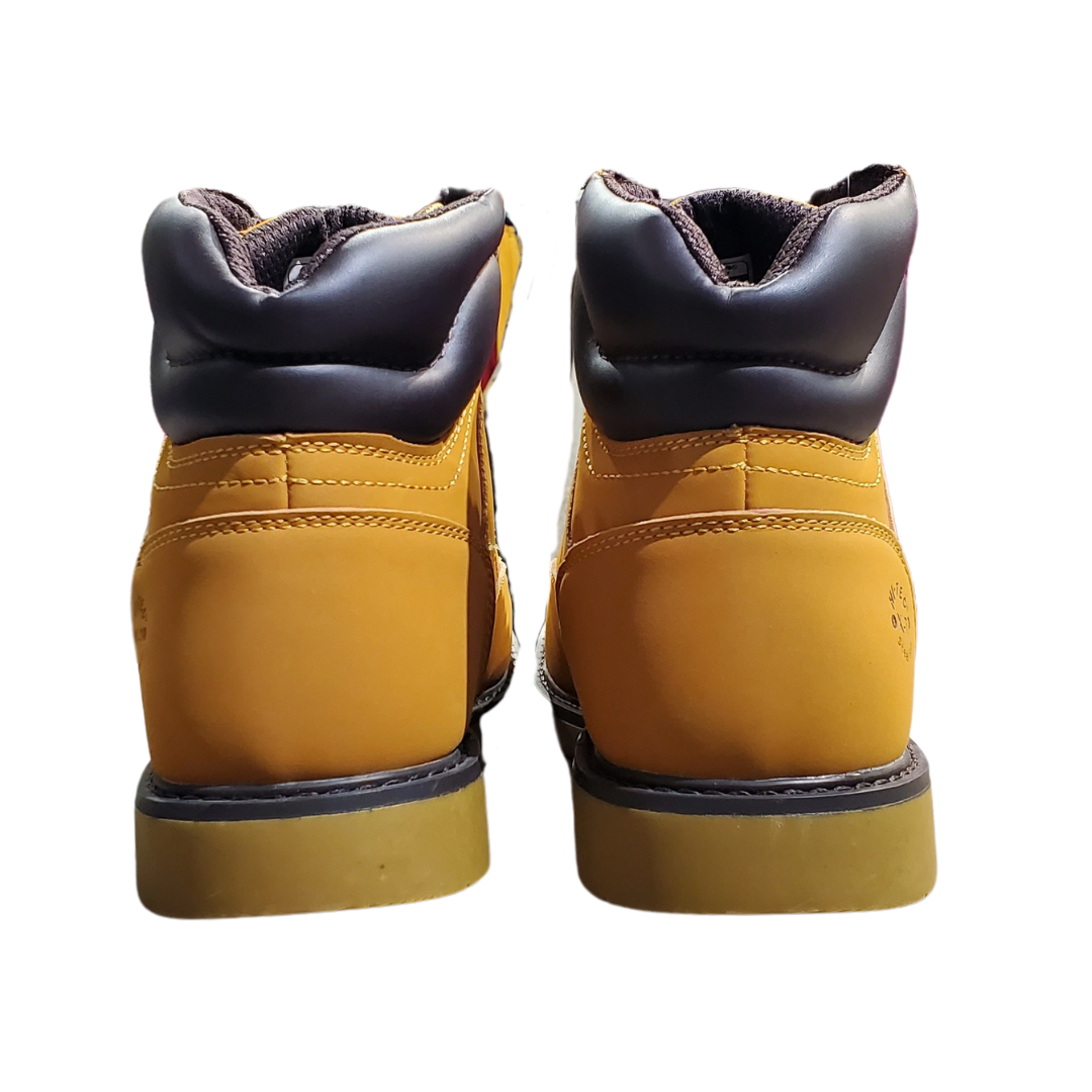 Hi- Tec Men's Guage 6 ST Steel Toe Boots Wheat