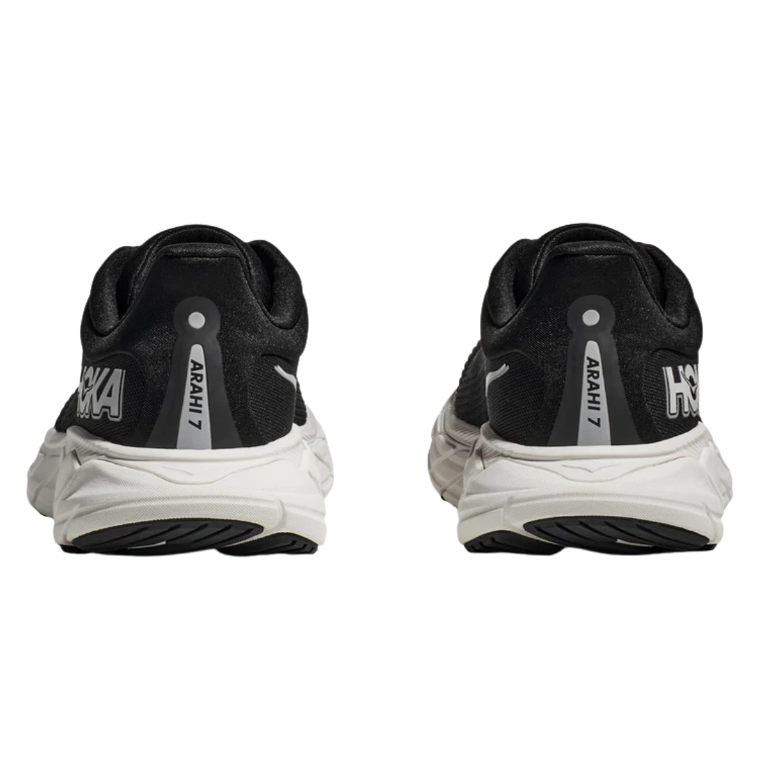 Hoka Women’s Arahi 7 Running Shoes – Black 1147850 BWHT