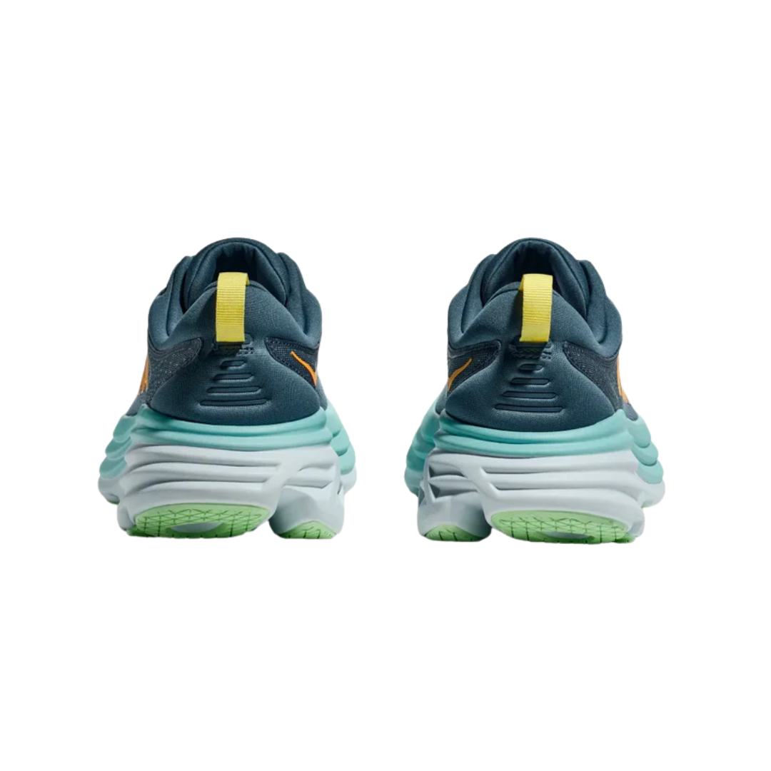 Hoka Men’s Bondi 8 Running Shoes – Real Teal 1123202RHD