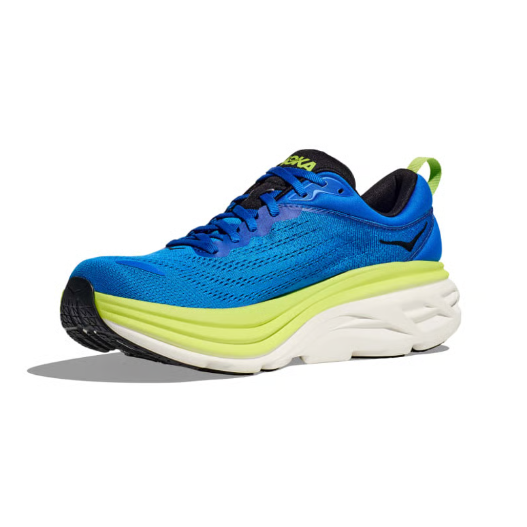 Hoka Men’s Bondi 8 Wide (2E) Running Shoes – 1127953-ELT