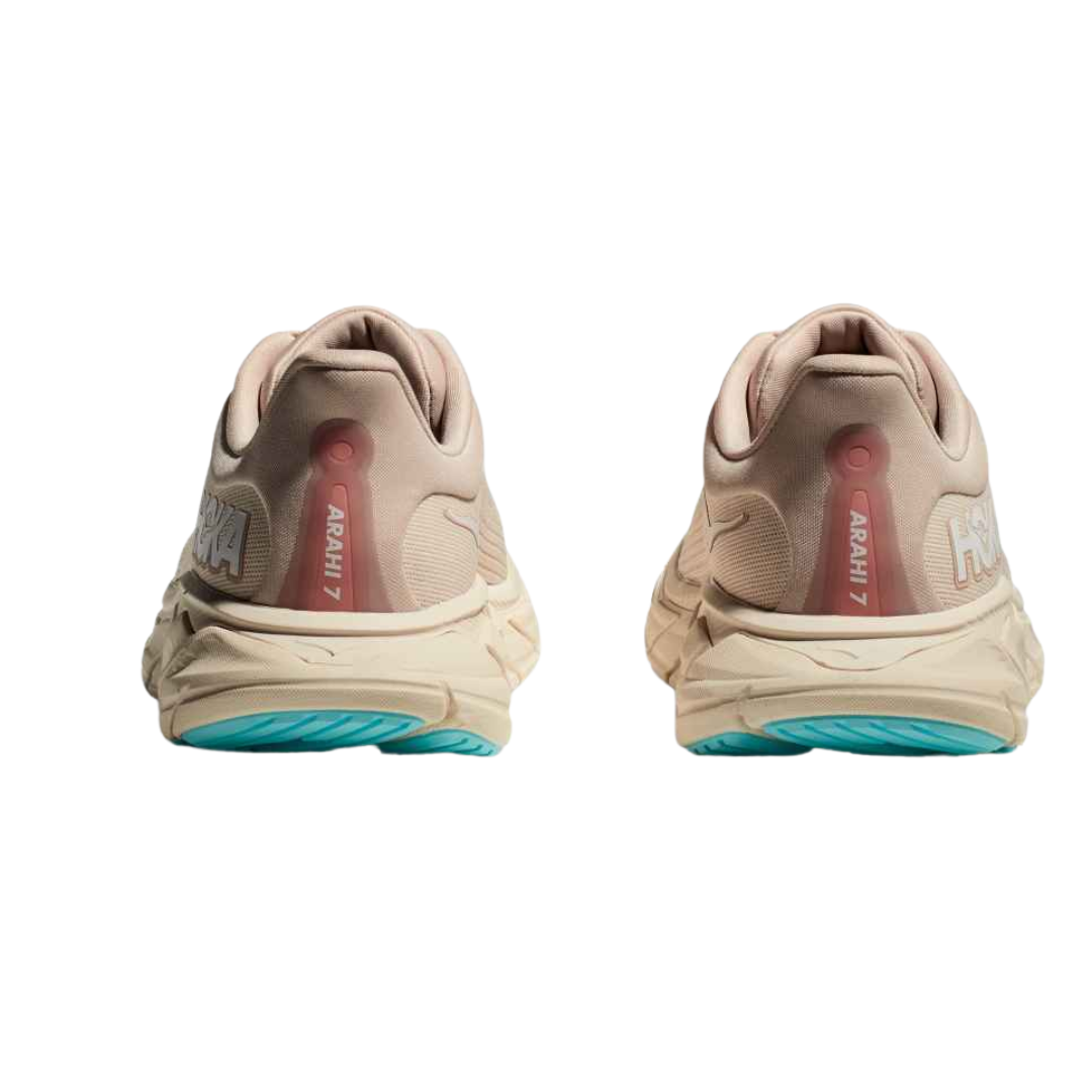 Hoka Women's Arahi 7 Running Shoes Vanilla/Cream FE1224H