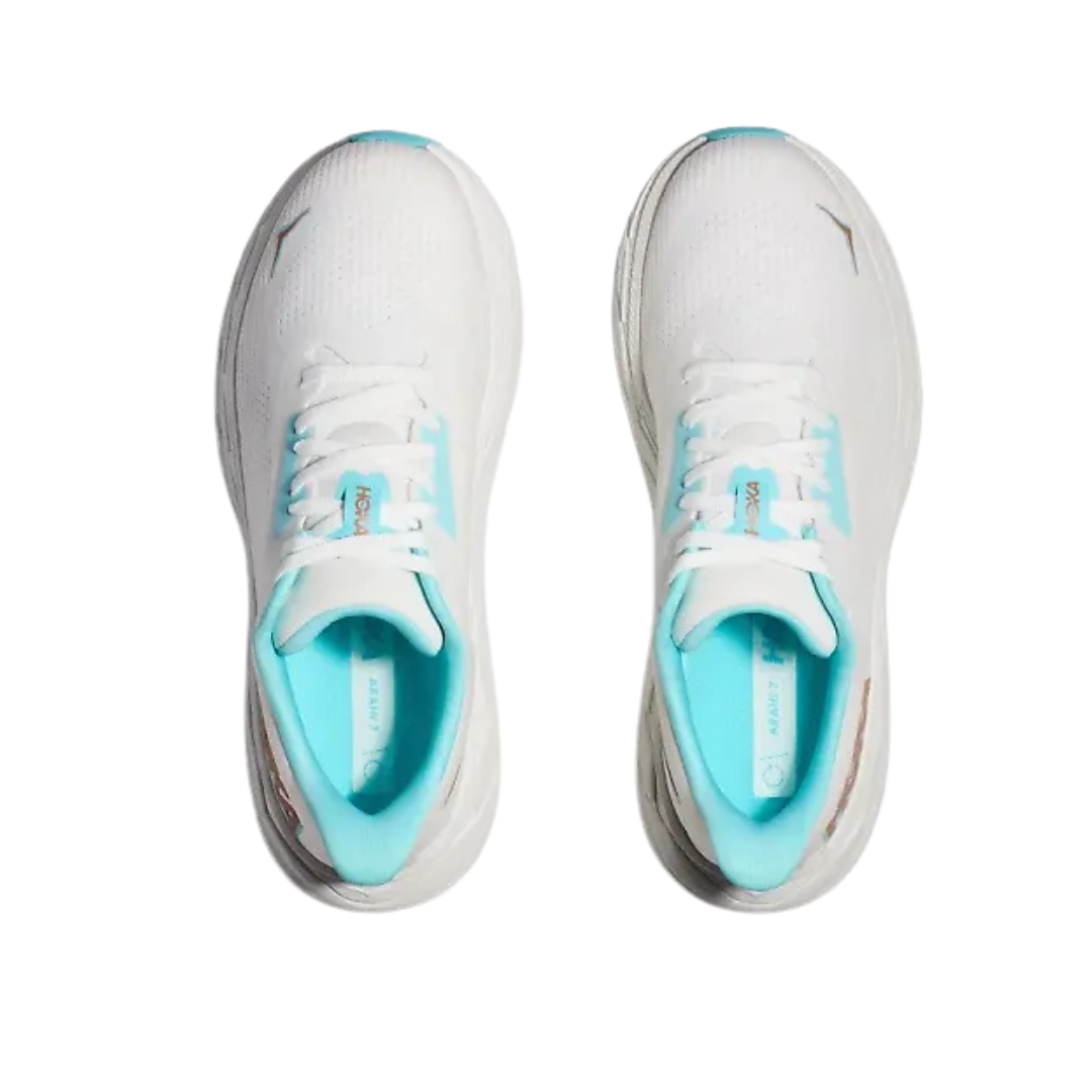 Hoka Women’s Arahi 7 Wide Width – Frost / Rose Gold F27224G