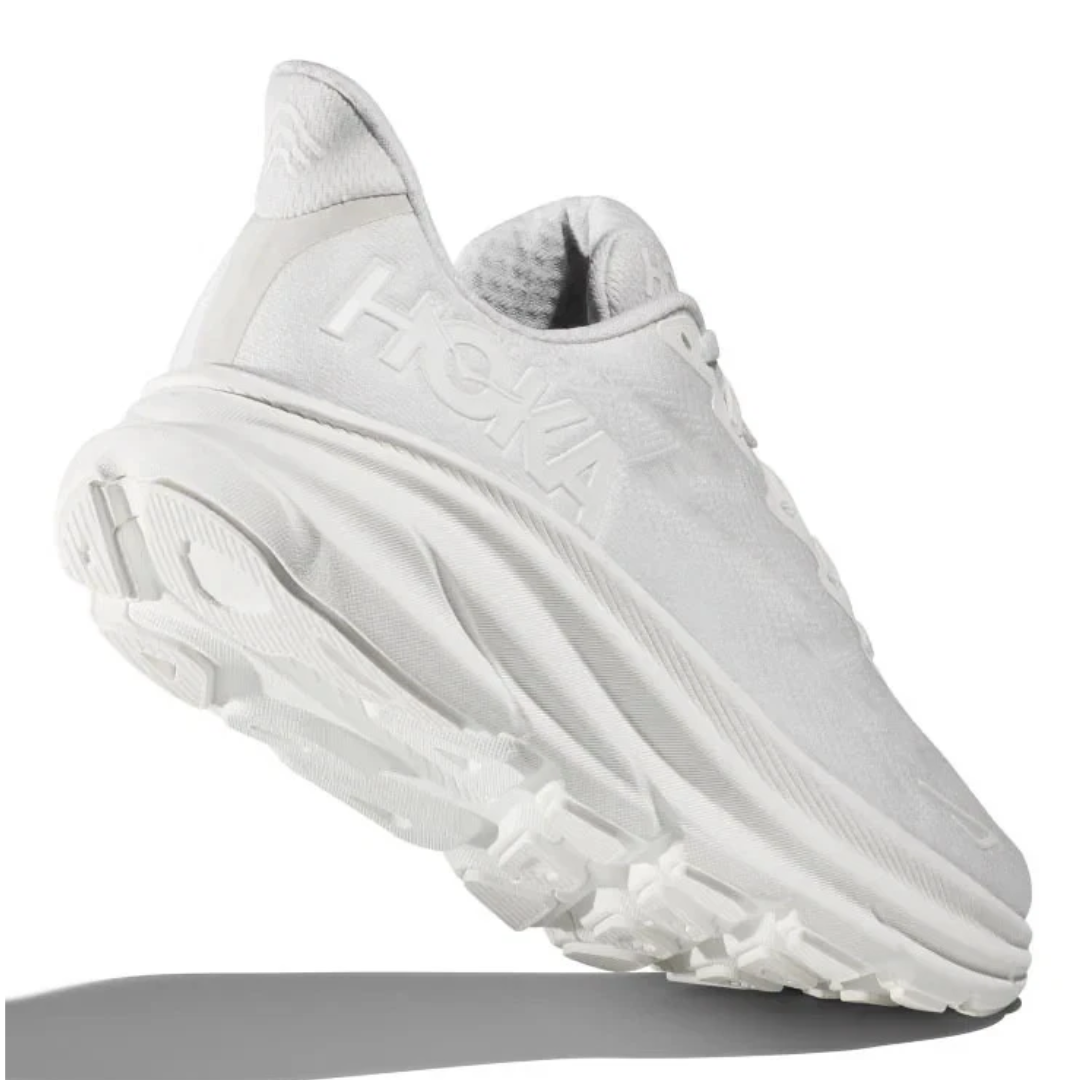 Hoka Women’s Clifton 9 Running Shoes – White 1127896-WWH