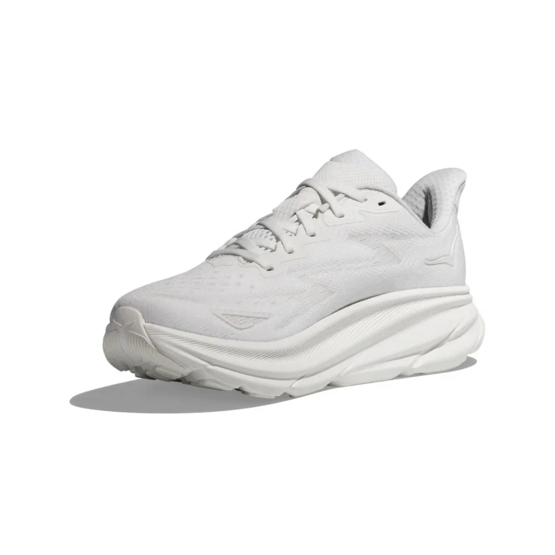 Hoka Women’s Clifton 9 Running Shoes – White 1127896-WWH